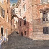Rome. Ilustração tradicional projeto de Kees Mackenbach - 15.01.2022