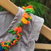 Mi Proyecto del curso: Bordado y personalización de accesorios . % Katerin García Gómez tarafından hazırlanan Aksesuar Tasarımı, Mücevher Tasarımı, Moda Tasarımı, Nakış, Ve Tekstil Tasarımı projesi - 01.15.2022
