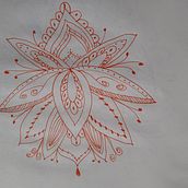 Meu projeto do curso: A arte de desenhar mandalas: crie padrões geométricos. Drawing & Ink Illustration project by Francisca Rodrigues - 01.15.2022
