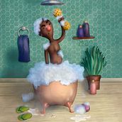 Mi Proyecto del curso: Pintura digital de personajes: ilustra con luz y color Ein Projekt aus dem Bereich Traditionelle Illustration, Design von Figuren, Digitale Illustration und Digitale Malerei von alejandra__gutierrez - 15.01.2022