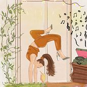 Recuerdo de una adolescencia. Un proyecto de Ilustración tradicional, Ilustración digital y Dibujo digital de Daiana Salinas - 13.01.2022