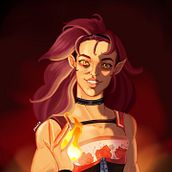 Mi Proyecto del curso: Iluminación y color para retratos digitales en Photoshop . Un projet de Illustration traditionnelle, Illustration numérique , et Peinture numérique de Isabel Rubio Cruz - 16.01.2022