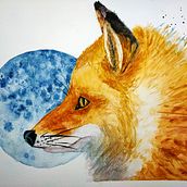 My project in Expressive Animal Portraits in Watercolor course. Traditional illustration, Watercolor Painting, Realistic Drawing, and Naturalistic Illustration project by Timmermans Jolanda - 01.15.2022