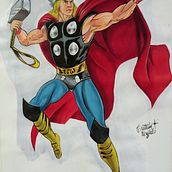 Mi Proyecto del curso: Ilustración de personajes en acrílico. Traditional illustration, Character Design, Painting, Comic, Acr, and lic Painting project by Cristhian Urgilez - 01.16.2022