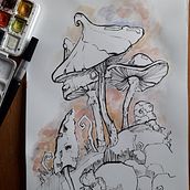 My project in Daily Sketching for Creative Inspiration course Ein Projekt aus dem Bereich Traditionelle Illustration, Skizzenentwurf, Kreativität, Zeichnung und Sketchbook von Aliya Rakhmetova - 16.01.2022
