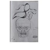 Mijn project van de cursus: Anatomische tekeningen maken van het menselijk hoofd. Fine Arts, Pencil Drawing, Drawing, Portrait Drawing, Realistic Drawing, and Figure Drawing project by Jennice - 01.16.2022
