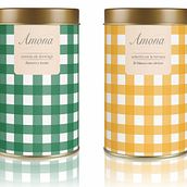 Amona; identidad y packaging de una marca de infusiones y té. Projekt z dziedziny Projektowanie opakowań, Projektowanie graficzne, Br, ing i ident i fikacja wizualna użytkownika Maider Arsuaga - 16.01.2022