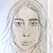 My project in Portrait Sketchbooking: Explore the Human Face course . % kaymuir22 tarafından hazırlanan Eskiz çizimi, Çizim, Portre Çizimi, Sanatsal Çizim, Ve Eskiz defteri projesi - 01.16.2022