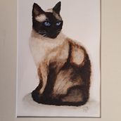 Tiermalerei. Pintura projeto de Annette Dittmer - 16.01.2022