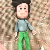 Mi Proyecto del curso: Modelado de personajes con pasta de azúcar. Design, Character Design, and DIY project by Esme Esqueda - 01.16.2022