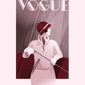 My project in Art Deco Style for Digital Illustration course. Un progetto di Illustrazione tradizionale, Belle arti, Design di poster  e Illustrazione digitale di Yuliia Nesmeianova - 16.01.2022
