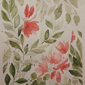 My project in Artistic Floral Watercolor: Connect with Nature course. Un projet de Illustration traditionnelle, Peinture, Aquarelle et Illustration botanique de ptaszeeek - 16.01.2022
