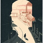 The Abstainer: NYTimes Book Review. Een project van Traditionele illustratie y Redactionele illustratie van Luke Wohlgemuth - 11.10.2020
