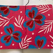 My project in Botanical Patterns in a Sketchbook: Conquer the Blank Page course. Ilustração tradicional, Pattern Design, Ilustração botânica, e Sketchbook projeto de pippaj - 17.01.2022
