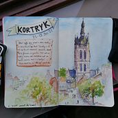 Sketchbook pictures. Traditional illustration, Lettering, Acr, lic Painting, and Sketchbook project by Jess M. - 01.17.2022