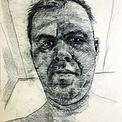 Selfie. Un proyecto de Bellas Artes y Dibujo de Retrato de Alex Buzunov - 17.01.2022