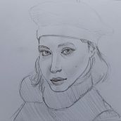 Mein Kursprojekt: Skizzenbuch für Porträts: Erkunde das menschliche Gesicht. Un projet de Esquisse , Dessin, Dessin de portrait, Dessin artistique , et Carnet de croquis de Hagen Reunitz - 17.01.2022