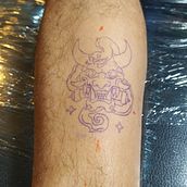 Mi Proyecto del curso: Tatuaje para principiantes. Tattoo Design project by Milari Lopez Orestes - 05.11.2020