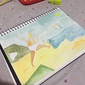 Meu projeto do curso: Sketchbook experimental: encontre seu estilo de desenho. Traditional illustration, Sketching, Creativit, Drawing, Watercolor Painting, Sketchbook, and Gouache Painting project by Raquel Machado - 01.17.2022