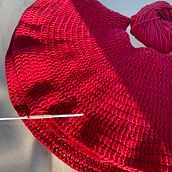 Mi Proyecto del curso: Crochet: diseña prendas y patrones con tejido circular. Un progetto di Design di accessori, Fashion design, Fiber Art, DIY e Uncinetto di Sally Alvarez - 17.01.2022