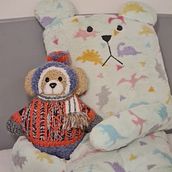 My project in Design and Embroidery of Dolls with Punch Needle  course . % Eliane Roman Davidovich tarafından hazırlanan Nakış, Dekoras, on, Sanat O, uncakları, Delme İğnesi, Ve Tekstil Tasarımı projesi - 01.17.2022