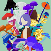 Mi Proyecto del curso: Ilustración flat con Photoshop. Traditional illustration, Digital Illustration, and Digital Painting project by Brenda Linck de Mattos - 01.18.2022