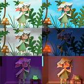 Mi Proyecto del curso: Principios de iluminación para pintura digital. Traditional illustration, Digital Illustration, and Digital Painting project by Beatriz Escobar - 01.16.2022