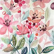 Mein Kursprojekt: Blumenkompositionen mit Aquarell: Verbinde dich mit der Natur. Traditional illustration, Painting, Watercolor Painting, and Botanical Illustration project by artypharty - 01.18.2022