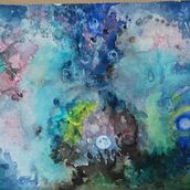 Meu projeto do curso: Técnicas modernas de aquarela. Traditional illustration, Fine Arts, Painting, and Watercolor Painting project by claraseverino - 01.17.2022