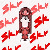 My project in Introduction to the Creation of Cartoon Style Characters course. Character Design, and Drawing project by MozB - 12.01.2022