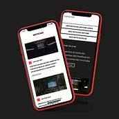 Diseño web Abycine. Motion Graphics, Art Direction, and Web Design project by Marta Gómez Moreno - 10.10.2019