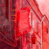 Memories of vacations - Honfleur. Un progetto di Illustrazione tradizionale, Architettura, Bozzetti, Pittura ad acquerello, Disegno realistico, Illustrazione digitale e Social media di margueritedo - 20.08.2020