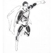 Meu projeto do curso: Ilustração para quadrinhos: a anatomia de um super-herói. Traditional illustration, Character Design, Comic, Pencil Drawing, and Figure Drawing project by nicolaspfreitas - 01.18.2022