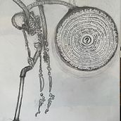 Sketchbook Self Portraiture. Un progetto di Disegno, Sketchbook, Disegno a matita, Tipografia, Bozzetti e Disegno di ritratti di Erika Peterson - 18.01.2022