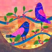 My project in Playful Animal Illustration with Photoshop course. Un proyecto de Ilustración tradicional e Ilustración digital de susanvgibson - 19.01.2022