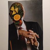 My project in Geometric Collage without Anaesthesia course. Fine Arts, Collage, and Paper Craft project by ELENI PAPAIOANNOU - 01.19.2022