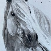 My project in Expressive Animal Portraits in Watercolor course. Traditional illustration, Watercolor Painting, Realistic Drawing, and Naturalistic Illustration project by ingridydewet - 01.18.2022