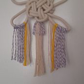 Mi Proyecto del curso: Muestrario de nudos de macramé Ein Projekt aus dem Bereich Erweiterungsentwicklung, H, werk, Weben, Makramee und Textildesign von Clara Santelices - 19.01.2022
