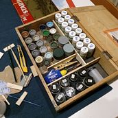 Il mio studio atelier. Traditional illustration, and Sketchbook project by Marcello Zenoni - 01.19.2022