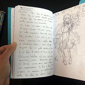 Cuaderno de ruta y cuaderno de novela "Katherine". Writing, Creativit, Stor, telling, Narrative, Fiction Writing, and Creative Writing project by Dalia González - 01.19.2022