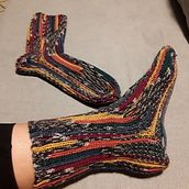 Mi Proyecto del curso: Diseño y tejido de calcetines en crochet. Fashion Design, Fiber Arts, DIY, Crochet, and Textile Design project by María Valle Nava - 01.19.2022