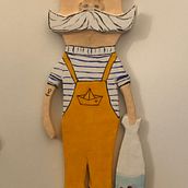 Mon projet du cours : Papier mâché pour débutants : sculptez un personnage coloré. Character Design, To, Design, Art To, and s project by Caroline Mahieux - 01.18.2022