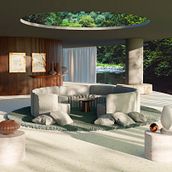 Meu projeto do curso: ArchViz de interiores. Architecture, Interior Architecture, Digital Architecture, and ArchVIZ project by Fernanda Jacques - 01.15.2022