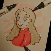 Mi Proyecto del curso: Coloreado con marcadores para dibujo manga. Un projet de Illustration traditionnelle, B, e dessinée, Théorie des couleurs , et Manga de Juan Lucas Neira - 20.01.2022