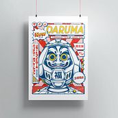 My project in Vintage Japanese Digital Illustration Course Ein Projekt aus dem Bereich Traditionelle Illustration, Plakatdesign, Digitale Illustration und Manga von Naufal Adhi Prakoso - 20.01.2022