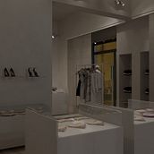 Progetto di un negozio di Intimo e Calzature . % Lisa Gualandi tarafından hazırlanan 3D, İç Tasarım, Ve Perakende Tasarımı projesi - 01.20.2022