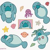 Henry the Manatee. Un progetto di Illustrazione tradizionale e Character design di Patrycja - 20.01.2022