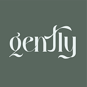 Gently Skincare - My project in Art Direction for Creative Visual Branding course. Art Direction, Br, ing, Identit, and Graphic Design project by Dora Bosner - 01.20.2022