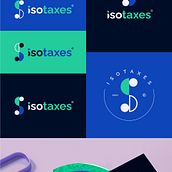 Branding Isotaxes. Un progetto di Br, ing, Br, identit, Design, Graphic design, Design di loghi, Design di poster  e Design di presentazioni di Wilfred Diaz - 20.01.2022