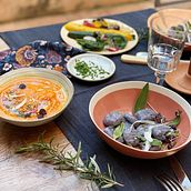 Food Styling: Colors, veggie and flowers. Design, Fotografia gastronômica, DIY, Food St, e ling projeto de Caroline Ohannessian - 20.01.2022